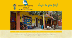 Desktop Screenshot of espacoabertoescola.com.br